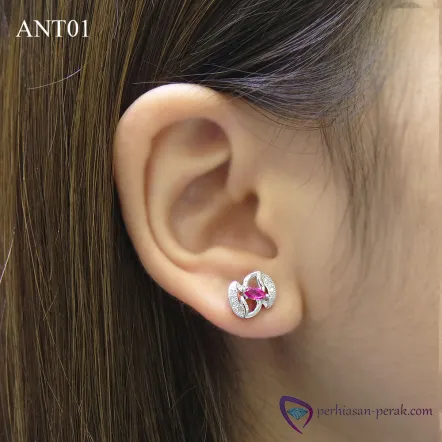 Anting Anting Tusuk Spinner Silver 925 1 ant01