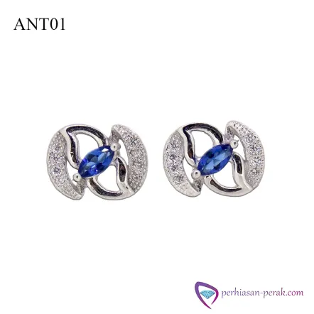 Anting Anting Tusuk Spinner Silver 925 2 ant01a