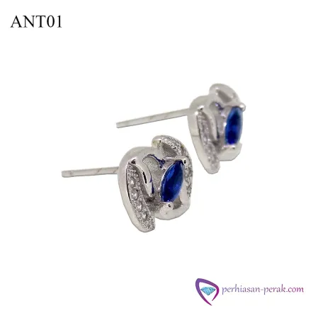Anting Anting Tusuk Spinner Silver 925 4 ant01aaa