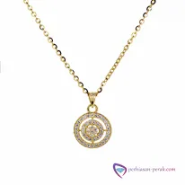 Kalung Variasi Tiffany Silver Necklace 925 Gold Series KG2