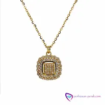 Kalung Variasi Jasmine Silver Necklace 925 Gold Series KG11