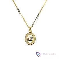 Kalung Variasi Minas Silver Necklace 925 Gold Series KG16